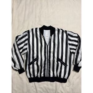Referee Jacket +POS Windbreaker Puffer Quilted USA Made Men XL X-Large Insulated